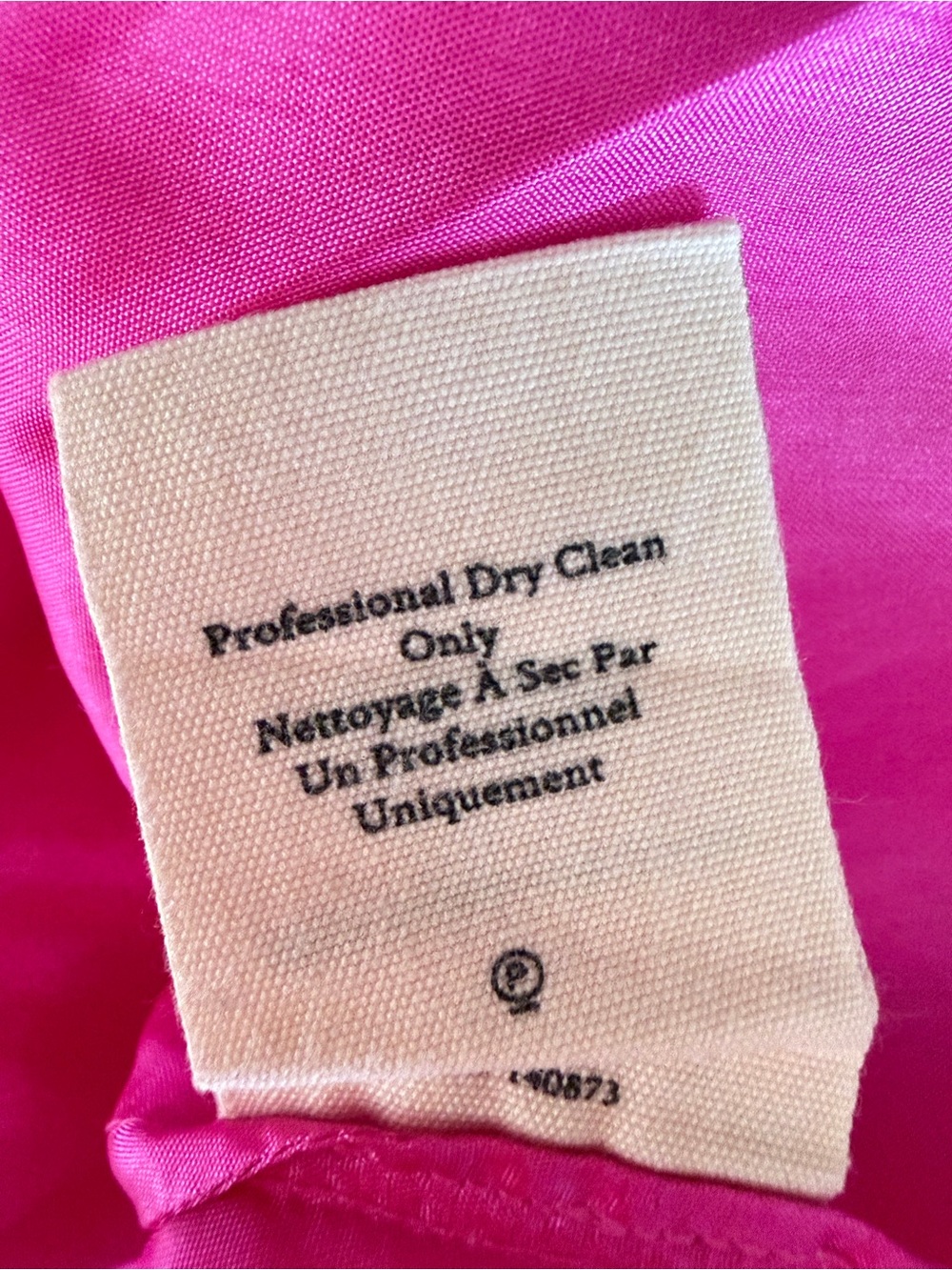 LoveShackFancy Hot Pink Ruffled Mini Dress - Picture 8 of 11